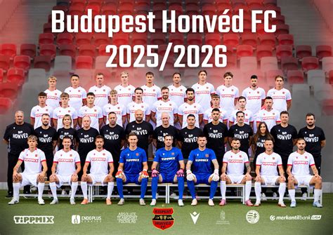 Honvéd Champions csapatkép az edzőpályán