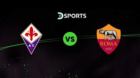 AS Roma és Fiorentina csapatok logói egymás mellett