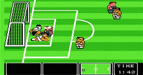 NES Soccer játékmenet képernyőfelvétel