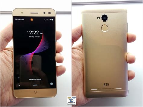ZTE Blade V7 Lite hátlapi ujjlenyomat-olvasó