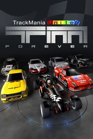 Trackmania United Forever borítója és logója