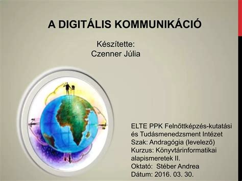 A digitális kommunikáció jövője