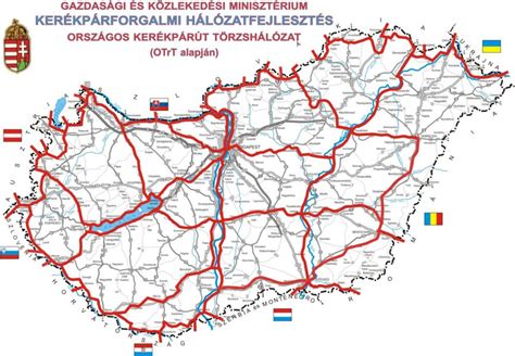 Magyarország kerékpáros térképe
