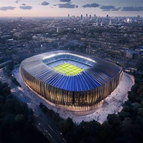 Chelsea FC stadion látképe