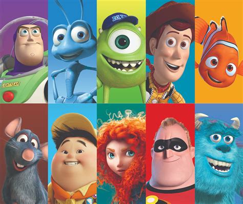 Disney és Pixar karakterek gyűjteménye a Disney Universe játékból