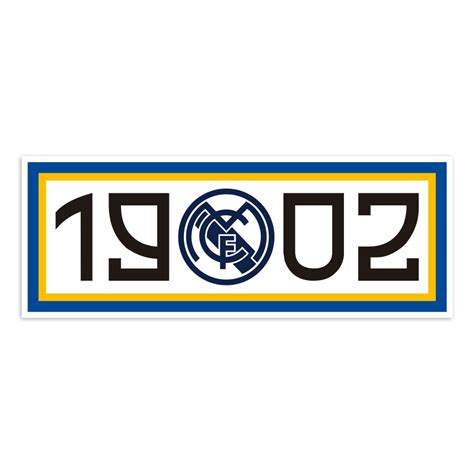 A Real Madrid 1902-es Emlékpohár részletes képe az ikonikus logóval