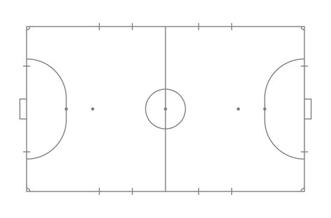 Futsal pályarajz