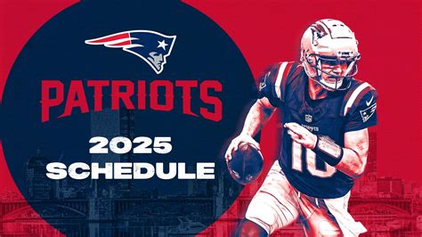 New England Patriots 2025-ös szezon menetrendje