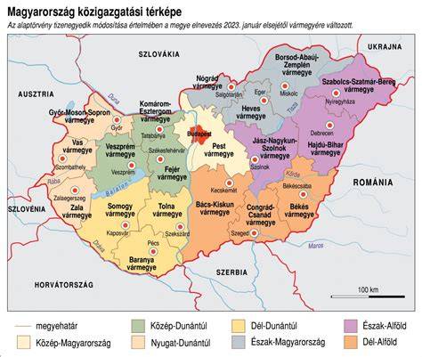 Magyarország sportlétesítményeinek térképe