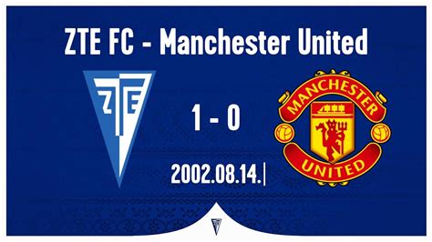 A Manchester United és a Zalaegerszeg logói egymás mellett
