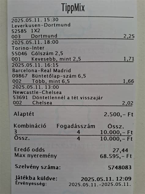 Tippmix szelvény „bundás” felirattal