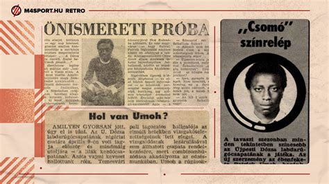 Patrick Bernard Umoh, az első nigériai játékos az NB I-ben