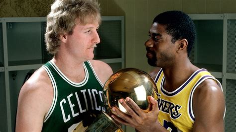 Larry Bird és Magic Johnson ikonikus rivalizálása