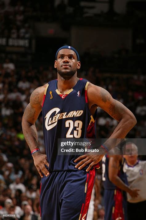 LeBron James az első NBA döntőjében a Cleveland Cavaliers színeiben (2007)