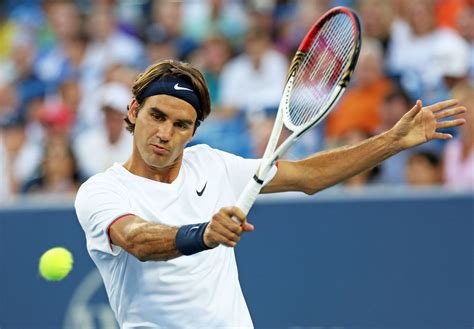 Roger Federer a sanghaji Mastersen