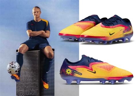 Erling Haaland Nike Phantom focicipőben