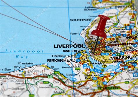 Liverpool látnivalók térkép