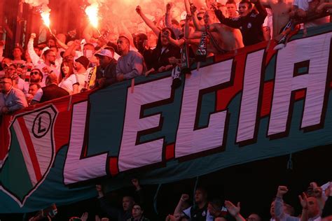 A Legia Warszawa stadionjának látképe