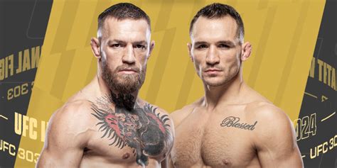 Conor McGregor és Michael Chandler edzés közben