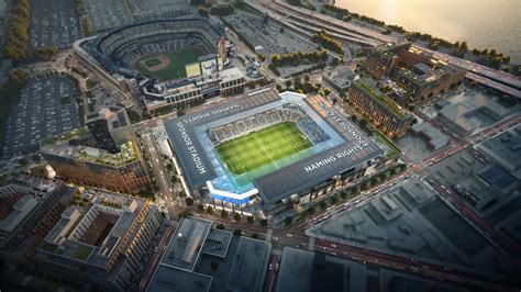 A tervezett Willets Point stadion látványterve