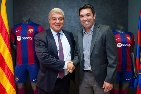 Xavi Hernández és Joan Laporta, Barcelona vezetők