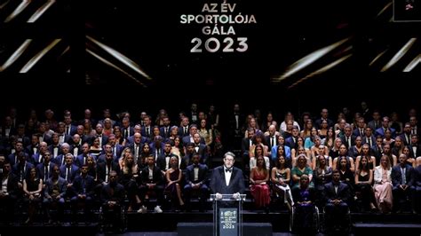 Az Év Sportolója Gálán díjazott sportolók