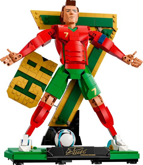 LEGO Cristiano Ronaldo modell kiállítás