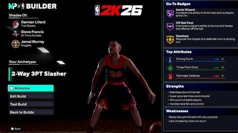 NBA 2K26 MyCAREER Player Creation