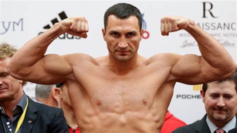 Volodimir Klicsko és David Haye a ringben