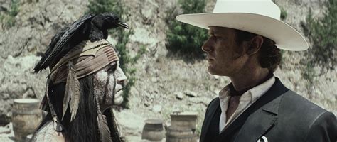 Armie Hammer és Johnny Depp A magányos lovas filmben
