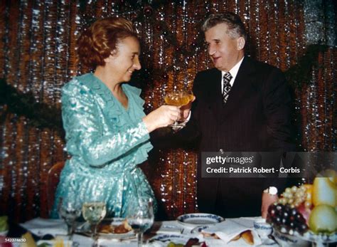 Nicolae Ceausescu és felesége Elena 1983-ban