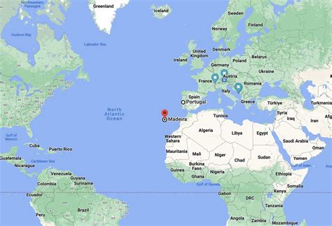 Térkép a Kanári-szigetekről