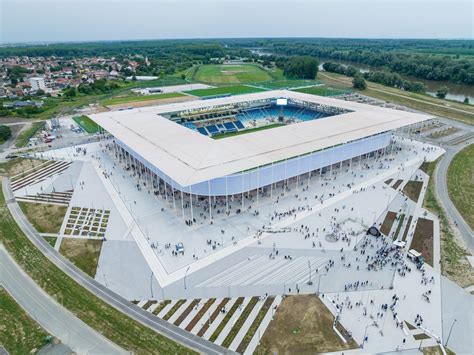 Az eszéki NK Osijek stadionjának látványterve