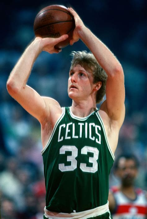 Larry Bird a Boston Celtics mezében