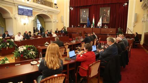 A Fővárosi Közgyűlés épülete Budapesten