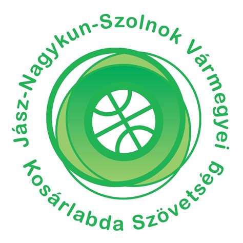 Jász-Nagykun-Szolnok Vármegyei Kosárlabda Szövetség logója