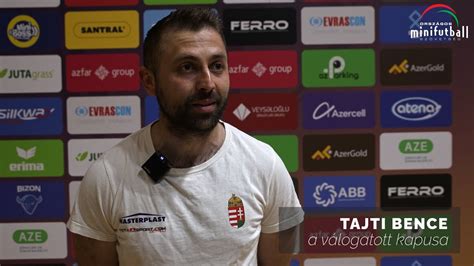 Tajti Bence bravúros védése