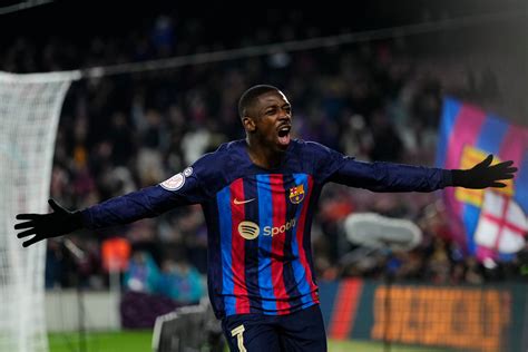 Ousmane Dembele akcióban a Barcelona színeiben