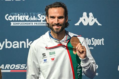 Szilágyi Áron a díjátadó ceremónián
