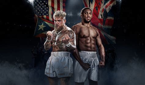 Jake Paul és Anthony Joshua portré