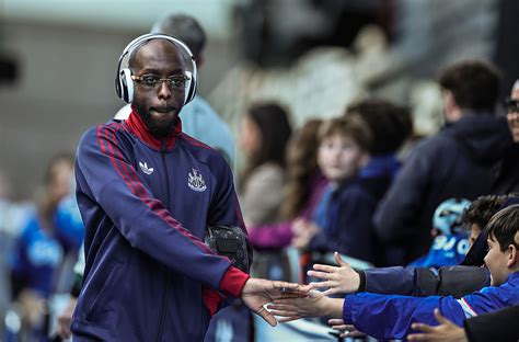 A Newcastle United játékosai egy mérkőzésen