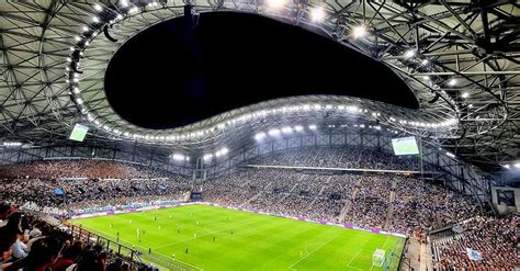 Stade Vélodrome belső térképe ülőhelyekkel