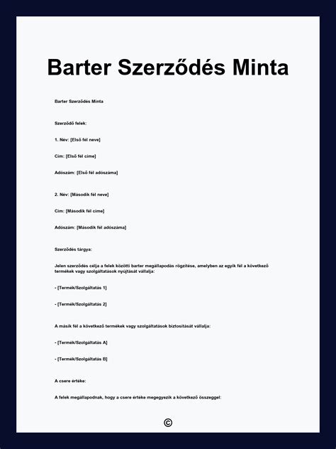 Labdarúgó-ügynöki szerződés minta