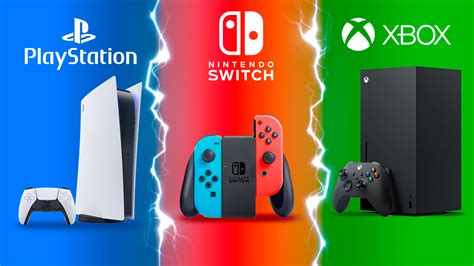 Különböző játékkonzolok (Xbox, PlayStation, Nintendo)