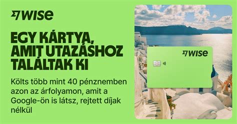 Wise kártya és mobilfizetés