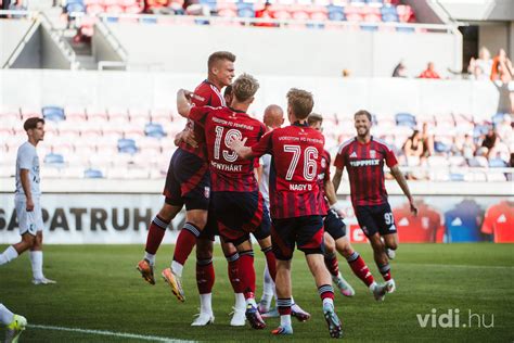 Videoton Midtjylland mérkőzés pillanatképe