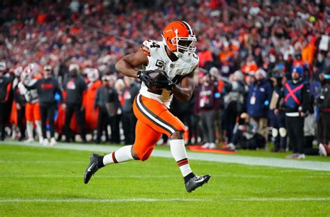 Nick Chubb, a Cleveland Browns futója