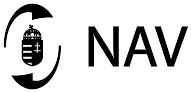 NAV logó és adózási útmutató grafika