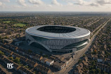 A Tottenham Hotspur stadionja, modern és pénzügyileg stabil háttérrel