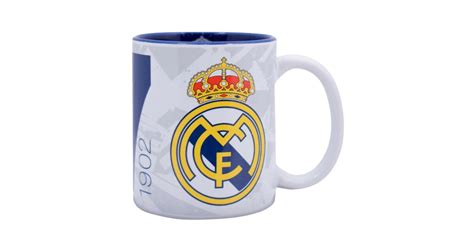 Real Madrid logóval díszített bögre